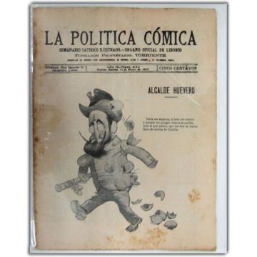 La Politica Comica, Semanario, edicion de marzo 22, 1914