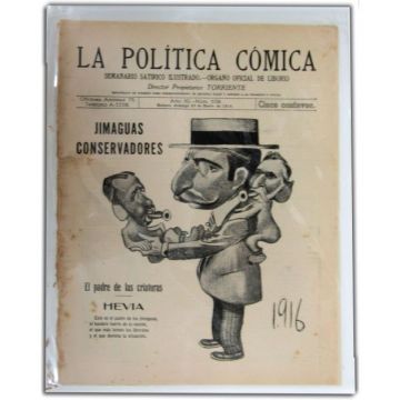 La Politica Comica, Semanario, edicion de enero 23, 1916