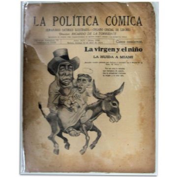 La Politica Comica, Semanario, edicion de abril 20, 1919