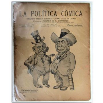 La Politica Comica, Semanario, edicion de julio 18, 1920