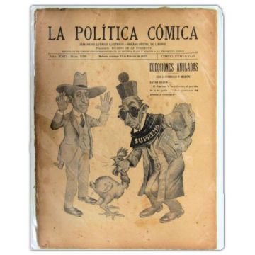 La Politica Comica, Semanario, edicion de febrero 27, 1927