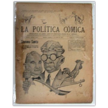 La Politica Comica, Semanario, edicion de abril 17, 1927