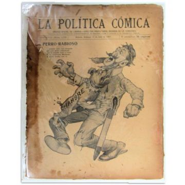 La Politica Comica, Semanario, edicion de julio 10, 1927