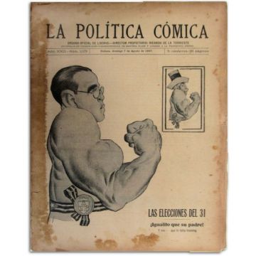 La Politica Comica, Semanario, edicion de agosto 07, 1927