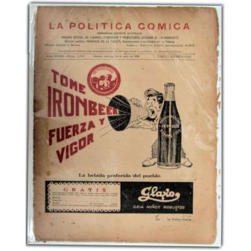La Politica Comica, Semanario, edicion de julio 22, 1928