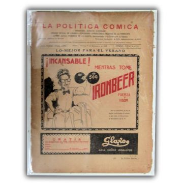 La Politica Comica, Semanario, edicion de septiembre 09, 1928