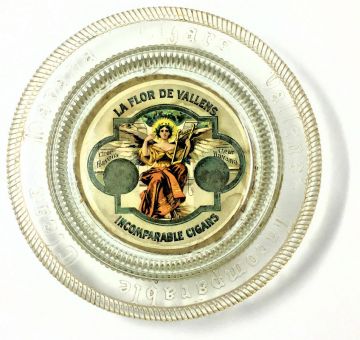 Ashtray la Flor de Vallens, Cenicero early 1900
