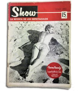 Show vintage Cuban magazine/revista Spanish, pub in Cuba - Edition: 1954-06