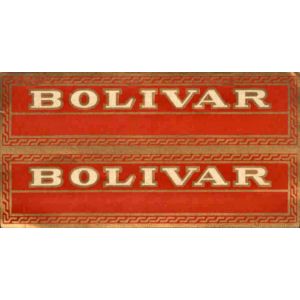 cigar box label Calvano Cavalier smoking cigar 
