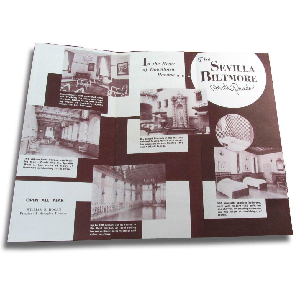 Vintage Cuba Flyers, Booklets, Brochures, Menus.. > Travel