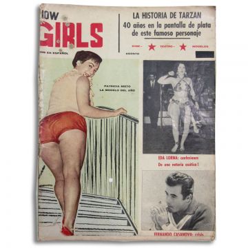 Show vintage Cuban magazine/revista Spanish, pub in Cuba- Edition: 1959-08